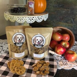 PUMPKIN ~ BLUEBERRY ~ APPLE HEARTS 5 oz.